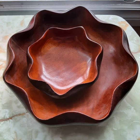 Vintage Other - Beautiful mcm bowl set